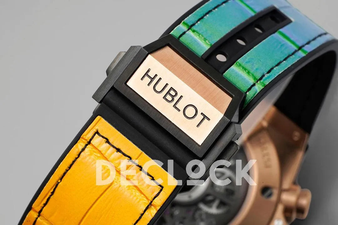 Replica Hublot Big Bang Unico Rainbow King Rainbow Gummy Strap
